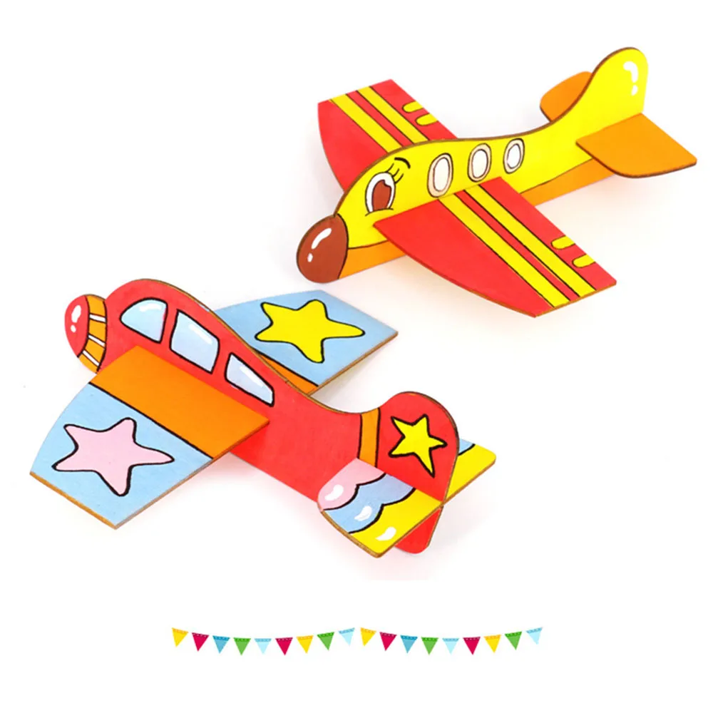 2PCS Blank Wooden Insert Puzzle Plane DIY Toy Aircraft Model Fun Game Painting Graffiti Material Art Crafts Toy for Children
2PCS Blank Wooden Insert Puzzle Plane DIY Toy Aircraft Model Fun Game Painting Graffiti Material Art Crafts Toy for Children
