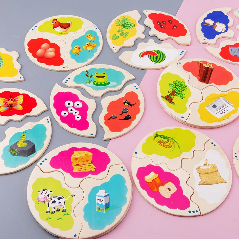 Wooden toys evolve and grow 3D puzzle children's toys Montessori interest early education puzzle toys gifts for children
Wooden toys evolve and grow 3D puzzle children's toys Montessori interest early education puzzle toys gifts for children