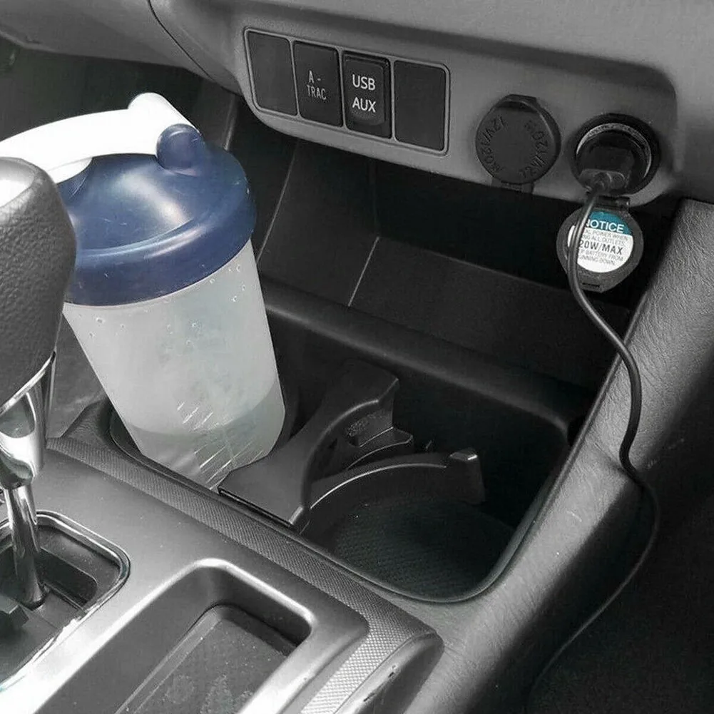 1PCS Black Car Center Console Cup Holder Divider Car Ashtrays ABS For Toyota Tacoma 2005-2014 Interior Accessories
1PCS Black Car Center Console Cup Holder Divider Car Ashtrays ABS For Toyota Tacoma 2005-2014 Interior Accessories
