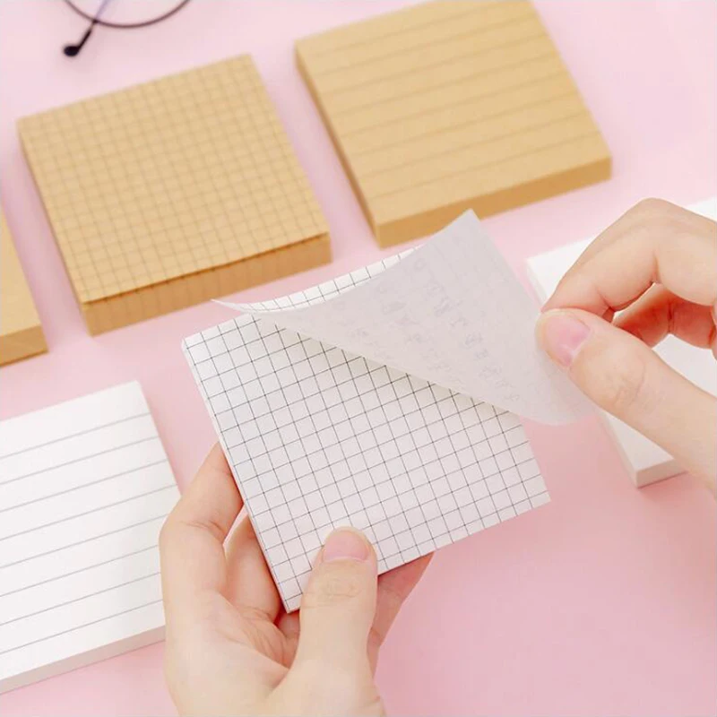 Blank Horizontal Grid Memo Pads Simple Scrapbook Sticker School Supplies Post Sticky Notes Office Stationery 80 Sheets
Blank Horizontal Grid Memo Pads Simple Scrapbook Sticker School Supplies Post Sticky Notes Office Stationery 80 Sheets