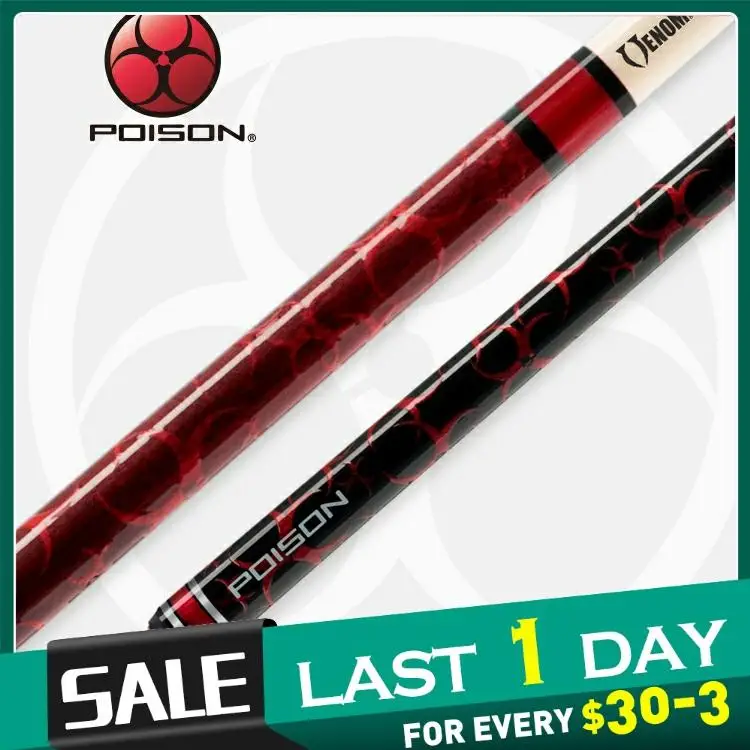 PREDATOR POISON CY Series Billiard Pool cue VENOM2 Shaft 12.9mm Tip Professional Teco Billar Stick Excellent Billiard Cue
PREDATOR POISON CY Series Billiard Pool cue VENOM2 Shaft 12.9mm Tip Professional Teco Billar Stick Excellent Billiard Cue
