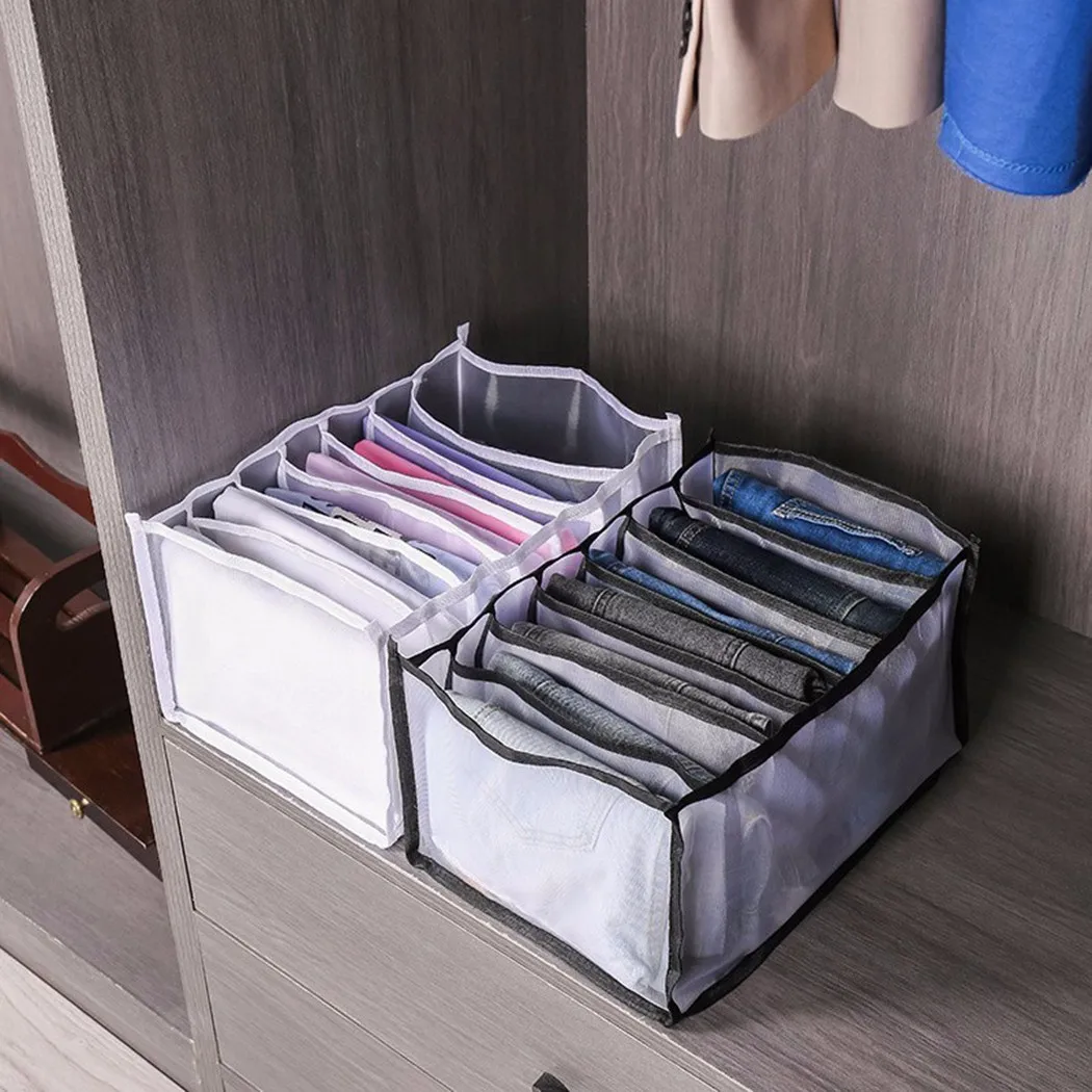 Underwear Storage Box Foldable Bra Panties Separated Lattice Finishing Box Dormitory Closet Organizer For Socks Separated Mesh
Underwear Storage Box Foldable Bra Panties Separated Lattice Finishing Box Dormitory Closet Organizer For Socks Separated Mesh