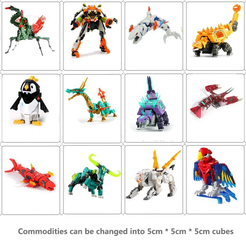 Machine Transformation Cube Beast Box Dinosaurs Crab Bird Rhinoceros Animal Educational Action Figure Building Blocks Toys Gifts
Machine Transformation Cube Beast Box Dinosaurs Crab Bird Rhinoceros Animal Educational Action Figure Building Blocks Toys Gifts