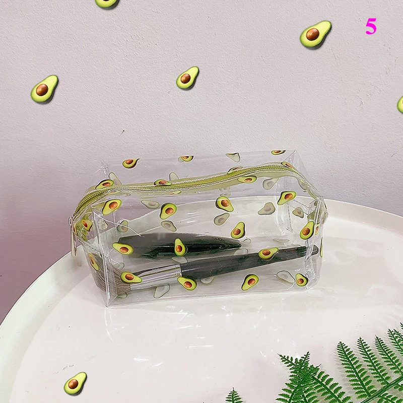 Cute Fruit Flower Makeup Transparent Cosmetic Bag PVC Waterproof Makeup Organizer Storage Bag Zipper Travel Toiletry Make up Bag
Cute Fruit Flower Makeup Transparent Cosmetic Bag PVC Waterproof Makeup Organizer Storage Bag Zipper Travel Toiletry Make up Bag