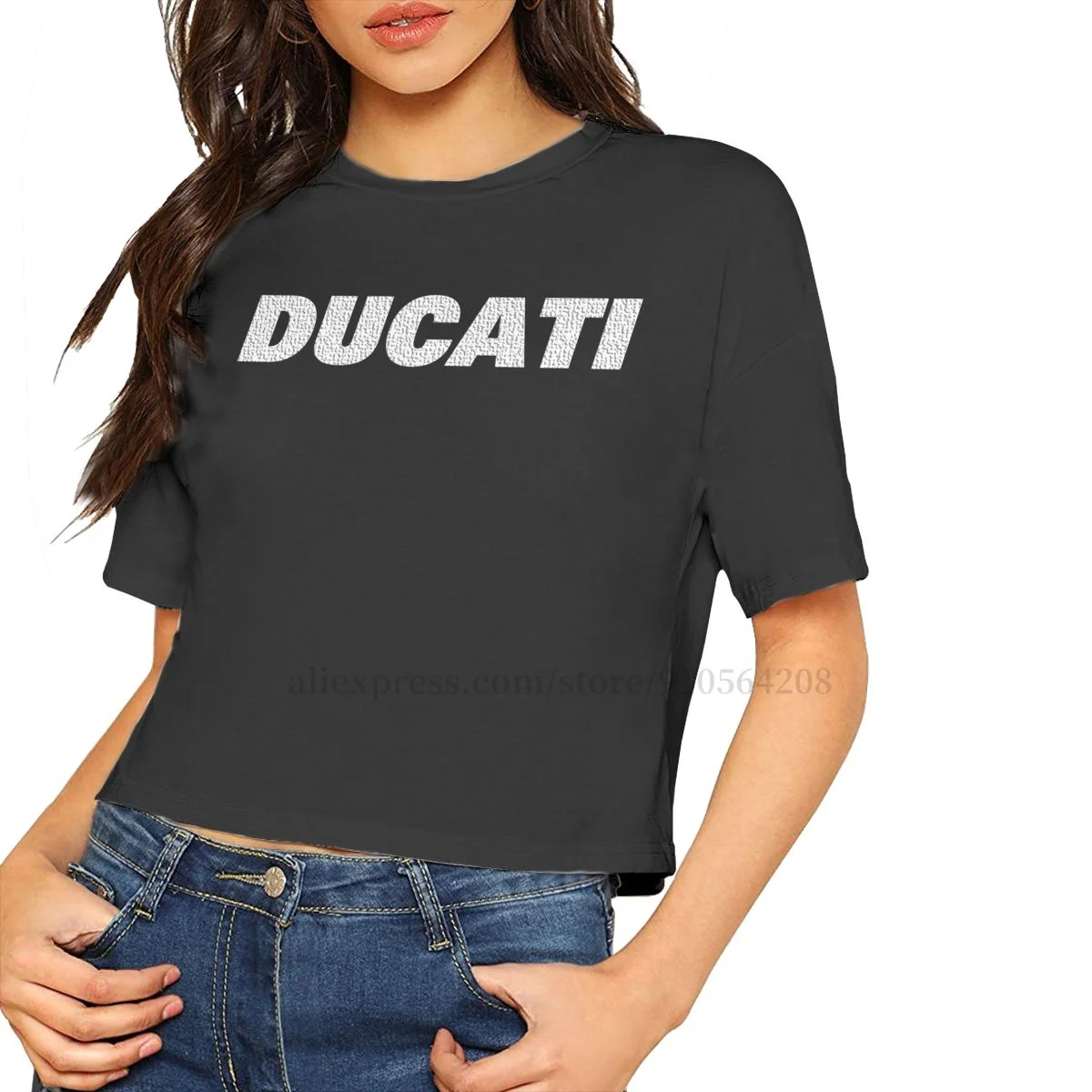 ZISA Ducati T Shirts for Women Leak Navel T Shirt Women Short Sleeve Tee Casual Cotton T Shirt Crop Top
ZISA Ducati T Shirts for Women Leak Navel T Shirt Women Short Sleeve Tee Casual Cotton T Shirt Crop Top