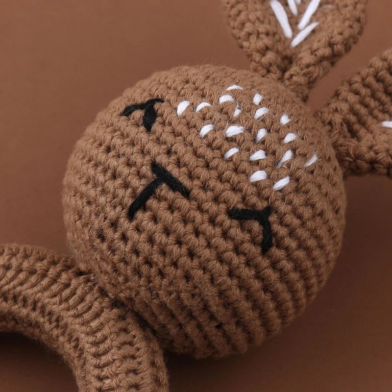 1Pc Baby Wooden Teether Crochet Bunny Rattle Toy BPA Free Wood Rodent Rattle Baby Mobile Gym Educational Toys
1Pc Baby Wooden Teether Crochet Bunny Rattle Toy BPA Free Wood Rodent Rattle Baby Mobile Gym Educational Toys