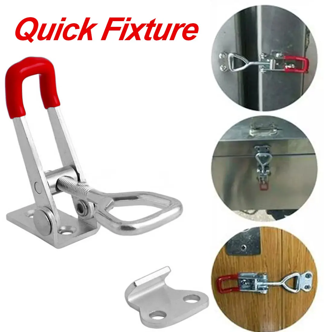 Toggle Klink Klem 4001 100Kg 220Lbs Holding Capaciteit Horizontale Type Voor Hand Tool Voor Lassen jigging Repareren
Toggle Klink Klem 4001 100Kg 220Lbs Holding Capaciteit Horizontale Type Voor Hand Tool Voor Lassen jigging Repareren