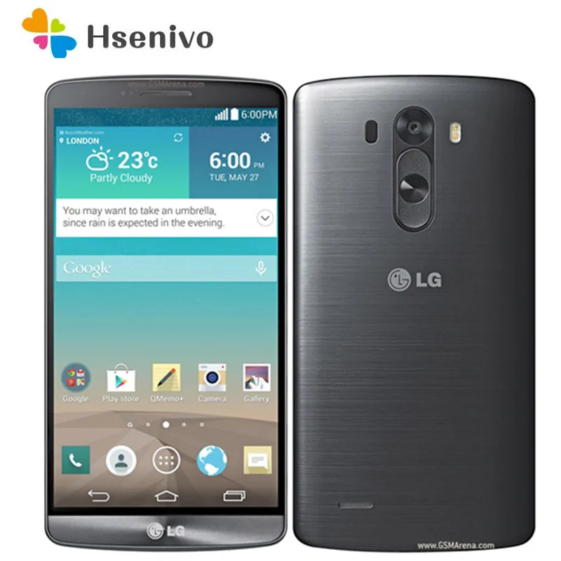 LG G3 Refurbished-Original Unlocked F400 4G LTE 5.5 inches Quad-core 16GB 2GB RAM 13 MP wireless charging Phone
LG G3 Refurbished-Original Unlocked F400 4G LTE 5.5 inches Quad-core 16GB 2GB RAM 13 MP wireless charging Phone
