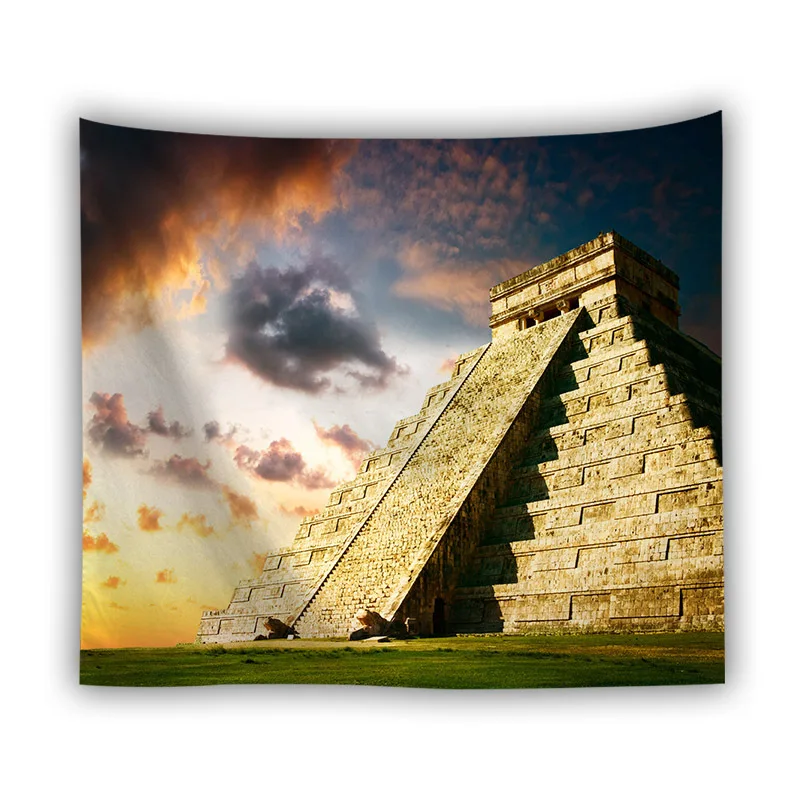 Mayan Pyramid Tapestry Psychedelic Wall Hanging Wall Blanket Mural Boho Wall Art Bedroom Decoration
Mayan Pyramid Tapestry Psychedelic Wall Hanging Wall Blanket Mural Boho Wall Art Bedroom Decoration