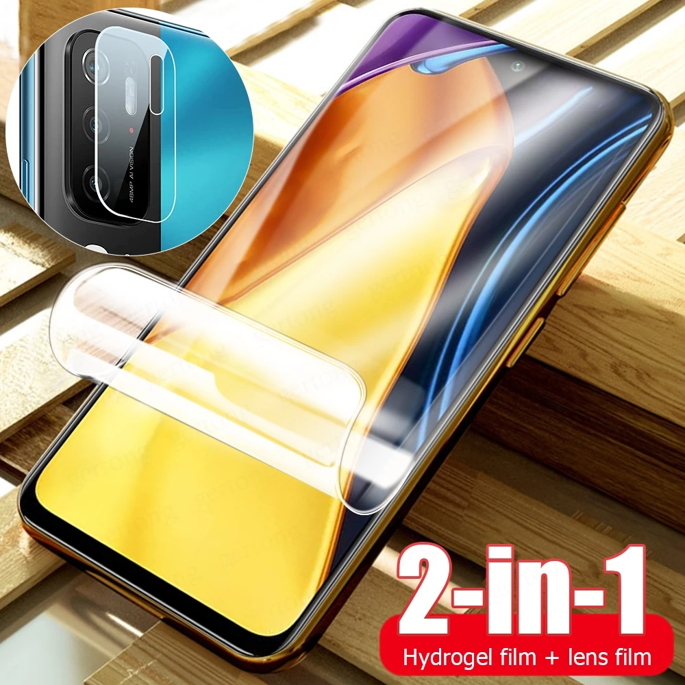 Hydrogel Film For Xiaomi Poco M4 Pro F3 X3 Pro X3 NFC Screen Protector For Xiaomi Poco M3 Pro Pocophone M4 Pro Protective Film 
Hydrogel Film For Xiaomi Poco M4 Pro F3 X3 Pro X3 NFC Screen Protector For Xiaomi Poco M3 Pro Pocophone M4 Pro Protective Film
