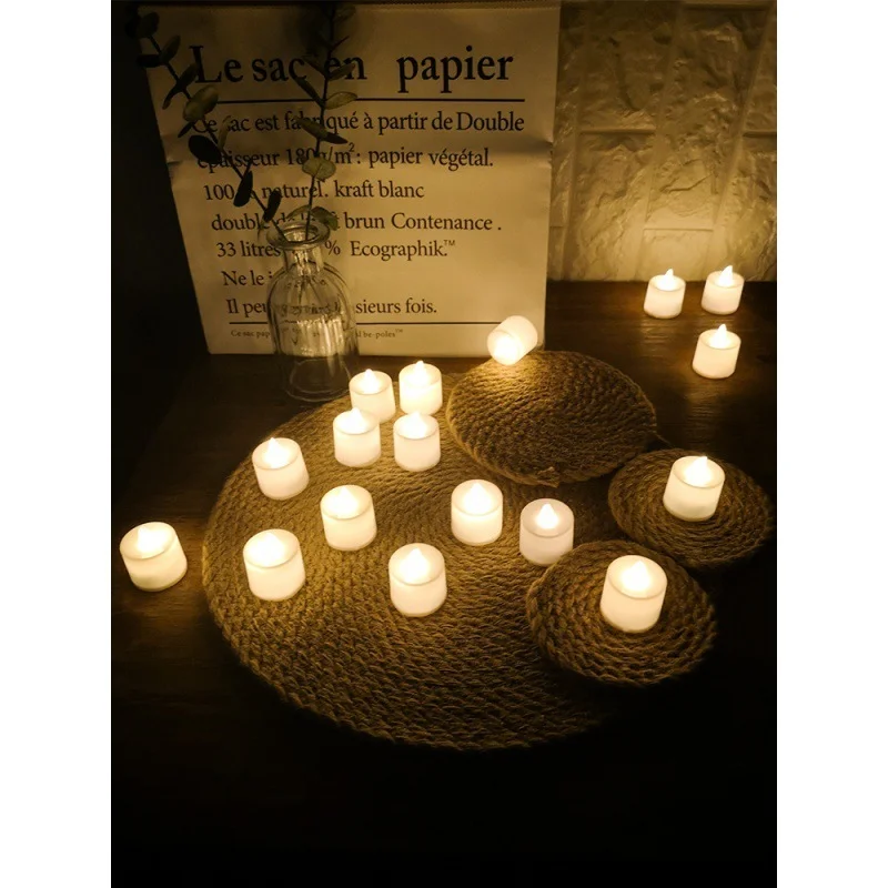 24pcs LED Candle Lamp Light Flameless Simulation Tea Light Wedding Candle Home Birthday Party Decoration Home Decorative Candles
24pcs LED Candle Lamp Light Flameless Simulation Tea Light Wedding Candle Home Birthday Party Decoration Home Decorative Candles