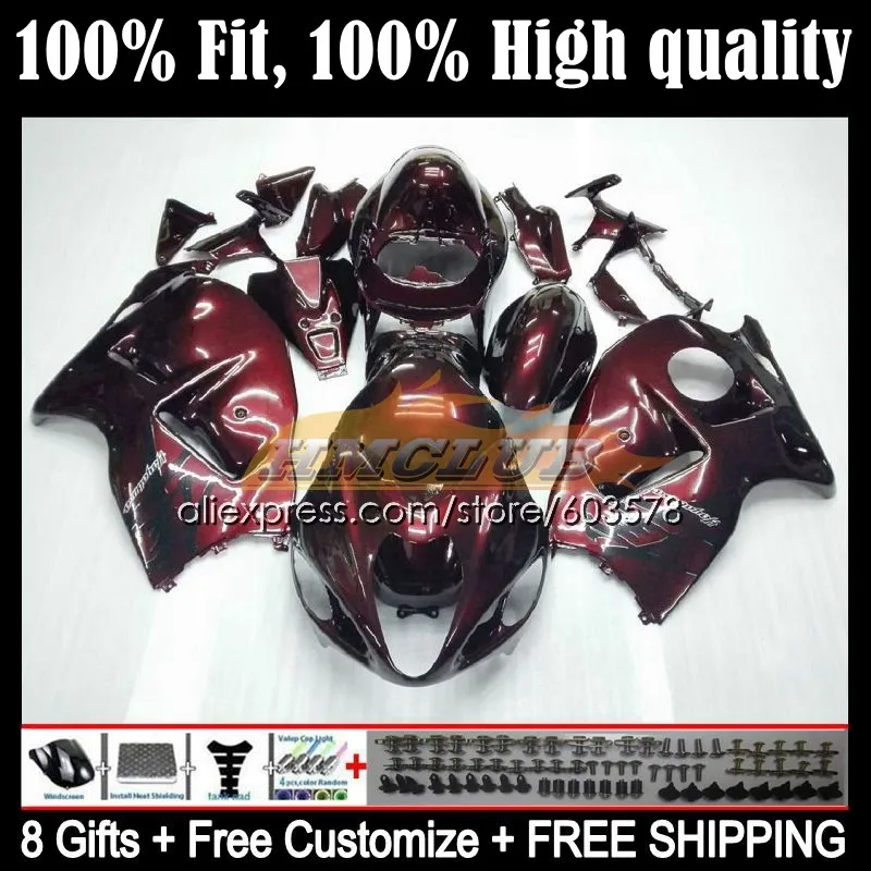 Injection For SUZUKI Hayabusa GSXR1300 96 97 98 99 00 01 20CL.9 GSXR 1300 CC 2002 2003 2004 2005 2006 2007 Fairing Wine red
Injection For SUZUKI Hayabusa GSXR1300 96 97 98 99 00 01 20CL.9 GSXR 1300 CC 2002 2003 2004 2005 2006 2007 Fairing Wine red