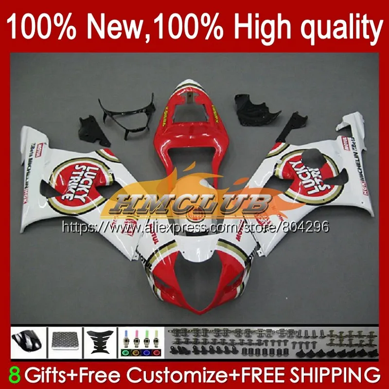 Body Kit For SUZUKI GSXR 1000 CC 1000CC K3 GSXR1000 33No.18 GSXR-1000 GSX R1000 Lucky Strike 03 04 GSX-R1000 2003 2004 Fairings
Body Kit For SUZUKI GSXR 1000 CC 1000CC K3 GSXR1000 33No.18 GSXR-1000 GSX R1000 Lucky Strike 03 04 GSX-R1000 2003 2004 Fairings