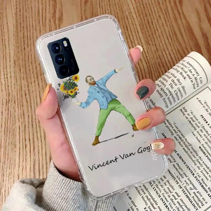 Vincent Van Gogh Art flower Phone Case Transparent For OPPO A 3 5 33 7 8 52 9 11 32(2020)53S F 9 11 Realme X T 7 50 7 PRO
Vincent Van Gogh Art flower Phone Case Transparent For OPPO A 3 5 33 7 8 52 9 11 32(2020)53S F 9 11 Realme X T 7 50 7 PRO