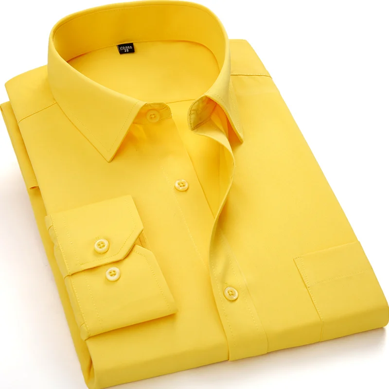 2032 White Cotton Shirt Men 2020 Brand Long Sleeve Male Button Down Dress Shirts Solid Business Casual Slim Fit Work Camisa GT01
2032 White Cotton Shirt Men 2020 Brand Long Sleeve Male Button Down Dress Shirts Solid Business Casual Slim Fit Work Camisa GT01