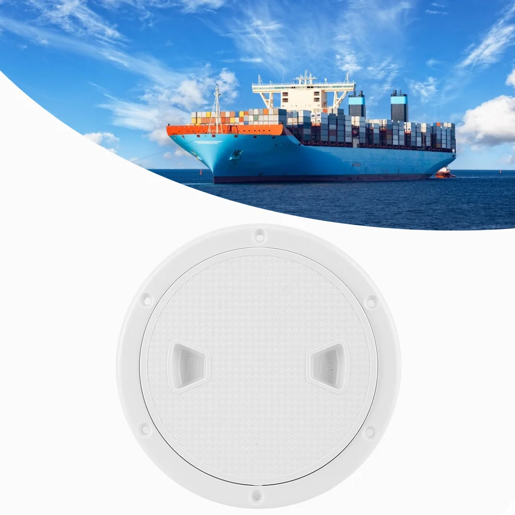 6in ABS Deck Plate White Round Anti-UV Corrosion Resistant Boat Inspection Hatch Cover Marine PartsDeck Plate
6in ABS Deck Plate White Round Anti-UV Corrosion Resistant Boat Inspection Hatch Cover Marine PartsDeck Plate