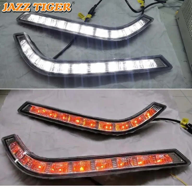 JAZZ TIGER Yellow Turn Signal 12V Day Light Car DRL LED Daytime Running Light Fog Lamp For Hyundai Sonata YF 2011 2012 2013 2014
JAZZ TIGER Yellow Turn Signal 12V Day Light Car DRL LED Daytime Running Light Fog Lamp For Hyundai Sonata YF 2011 2012 2013 2014
