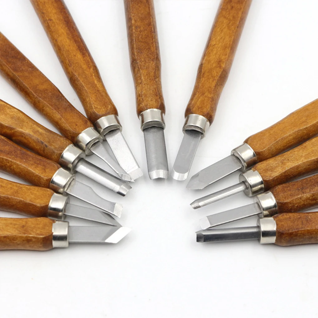 12 Pieces Wood Chisel Tool Multifunctional Woodworking Toolset Engraving Tools Professional Craftsmen Supplies Kit Crafting
12 Pieces Wood Chisel Tool Multifunctional Woodworking Toolset Engraving Tools Professional Craftsmen Supplies Kit Crafting