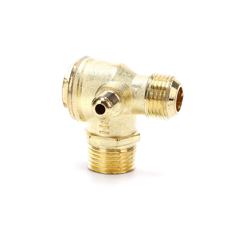 3 Port Check Valve Brass Male Thread Check Valve Connector Tool For Air Compressor
3 Port Check Valve Brass Male Thread Check Valve Connector Tool For Air Compressor