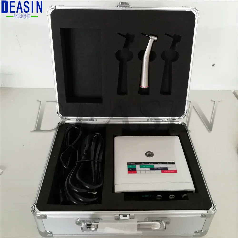 Dentist excellect kit micro motor dental electric motor portable system + low speed 1:5 handpiece contra angle red led
Dentist excellect kit micro motor dental electric motor portable system + low speed 1:5 handpiece contra angle red led