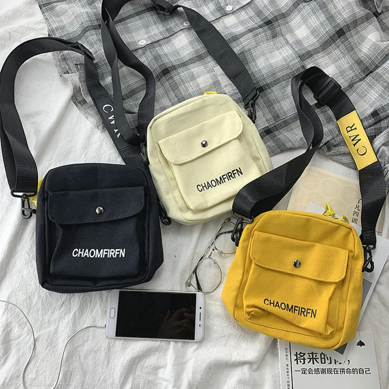 Mini Women Canvas Shoulder Bag Korean Harajuku Fashion Casual Small Crossbody Bags for Woman 2021 Ladies Flap Handbag Purse
Mini Women Canvas Shoulder Bag Korean Harajuku Fashion Casual Small Crossbody Bags for Woman 2021 Ladies Flap Handbag Purse