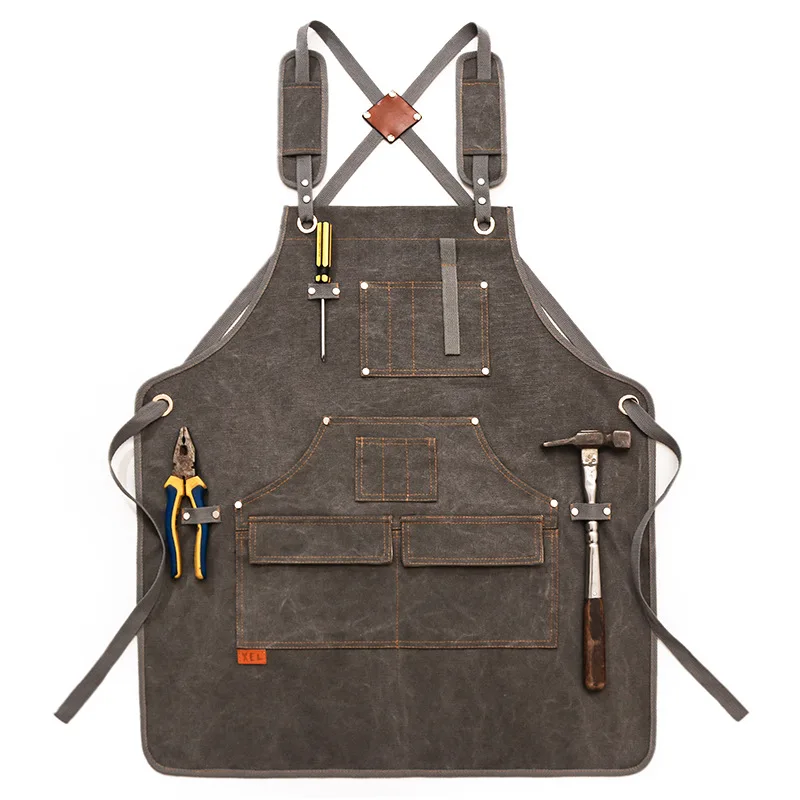 Canvas Apron Barber Bakery Barista Gardening Woodworking Restaurant Waiter Men and Women Work Clothes
Canvas Apron Barber Bakery Barista Gardening Woodworking Restaurant Waiter Men and Women Work Clothes