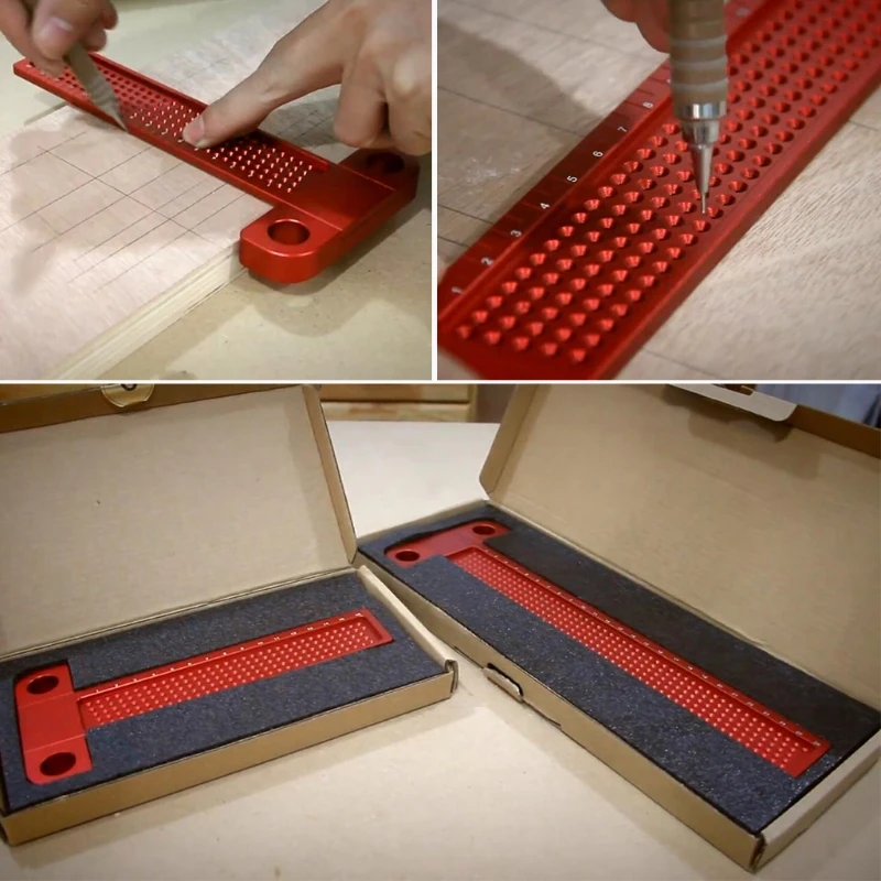 T Type Wood Measure Ruler Square Ruler Precision Woodworking Scriber Carpentry Marking Tool Aluminum Alloy Ruler Measuring Tool
T Type Wood Measure Ruler Square Ruler Precision Woodworking Scriber Carpentry Marking Tool Aluminum Alloy Ruler Measuring Tool
