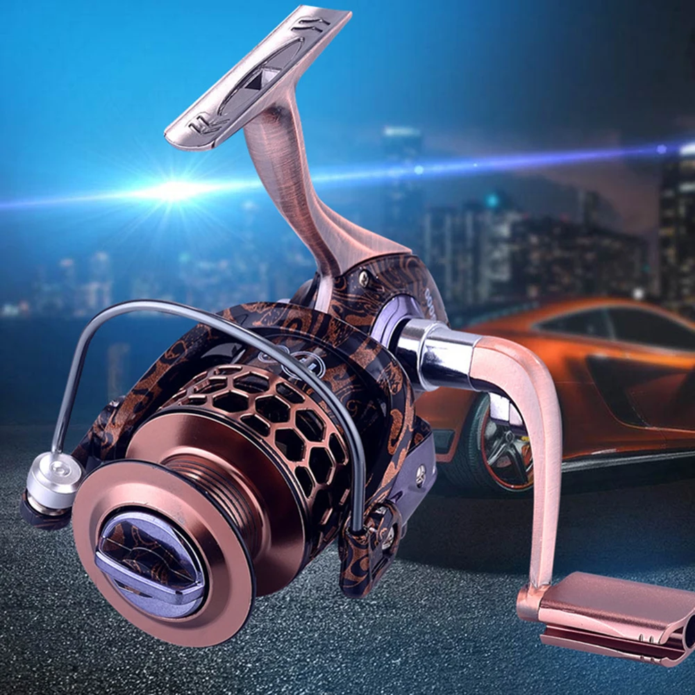 New Fishing Accessories Spinning Reel 17+1BB 5.2:1 High-Speed Gear Ratio Smooth Long Casting Powerful Fishing Reel
New Fishing Accessories Spinning Reel 17+1BB 5.2:1 High-Speed Gear Ratio Smooth Long Casting Powerful Fishing Reel
