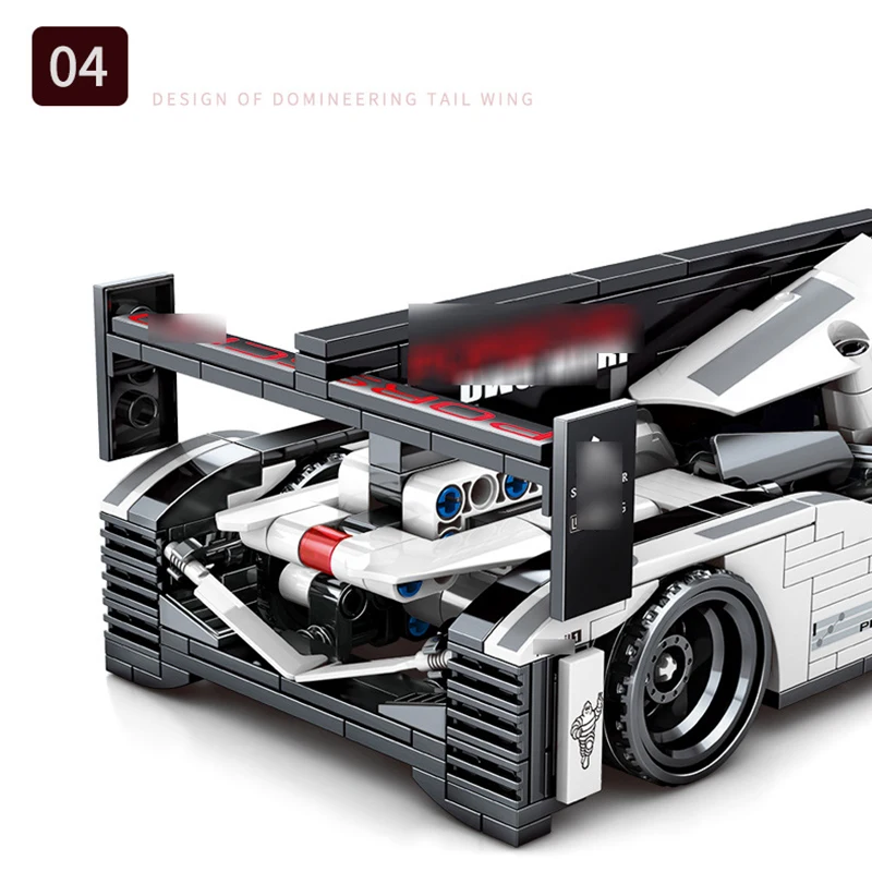 3C ABS Granular Brick Accurate Reduction Cool Racing 919 Sports Car Model Speed Racer Boy Puzzle Assembly Building Toys Present
3C ABS Granular Brick Accurate Reduction Cool Racing 919 Sports Car Model Speed Racer Boy Puzzle Assembly Building Toys Present