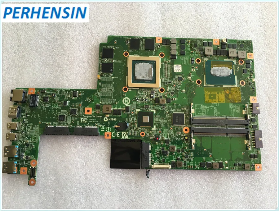 MS-17731 для ноутбука MSI GS70 материнская плата i7-4720HQ SR1Q8 GTX965M MS-1773 100% работает идеально |