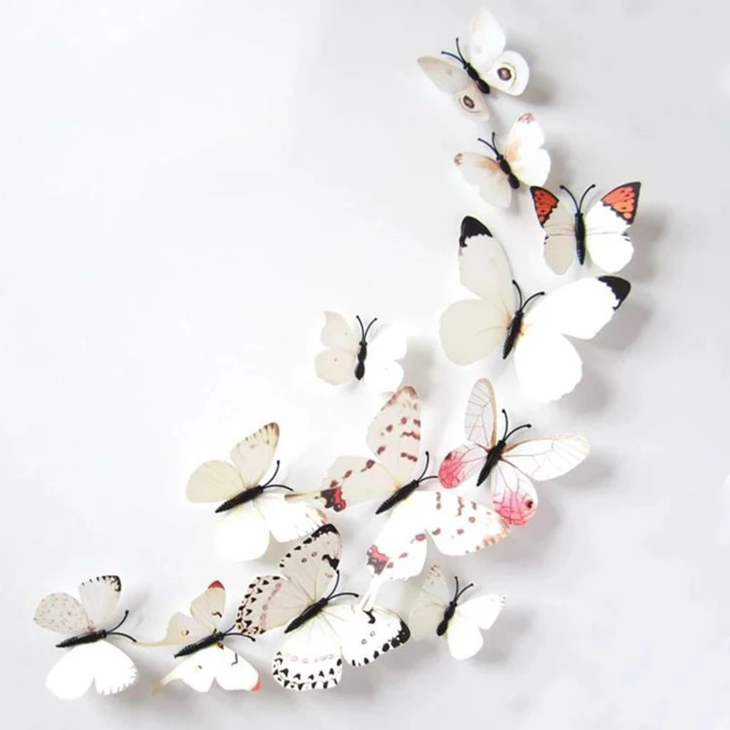 Butterfly Wall Stickers 3D Creative colorful Wall Sticker Kids Bedroom Decoration Birthday Party Art Wall Decals Home Decor
Butterfly Wall Stickers 3D Creative colorful Wall Sticker Kids Bedroom Decoration Birthday Party Art Wall Decals Home Decor