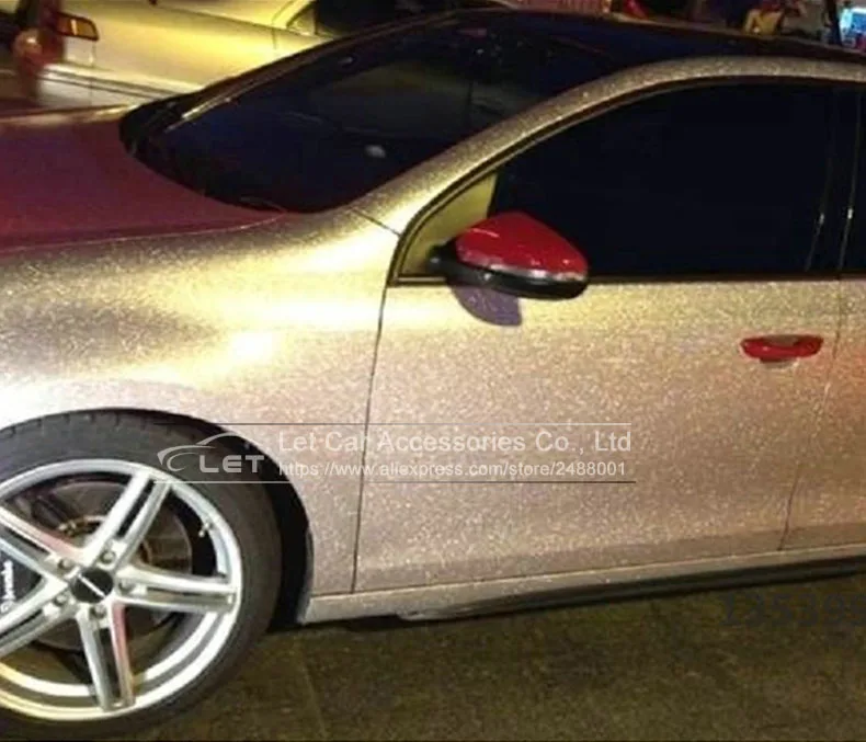 car styling High glossy silver Diamond pearl glitter wrapping vinyl film Glossy diamond sticker | Автомобили и мотоциклы