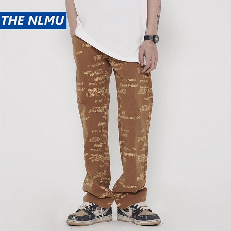 Harajuku Винтаж Повседневное штаны уличная 2021 Для мужчин с напечатанной надписью в стиле хип-хоп прямые спортивные штаны, обтягивающие штаны, ... 
Harajuku Винтаж Повседневное штаны уличная 2021 Для мужчин с напечатанной надписью в стиле хип-хоп прямые спортивные штаны, обтягивающие штаны, ...