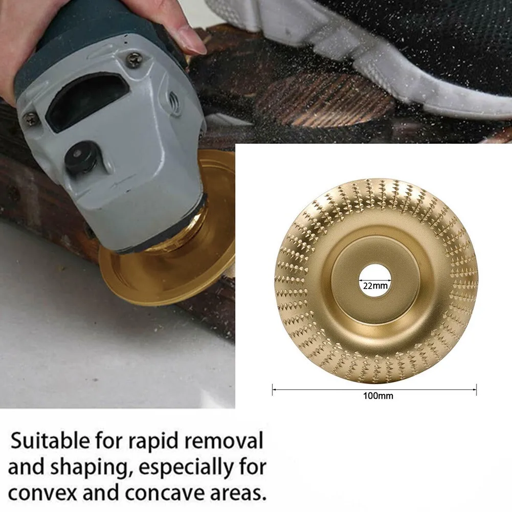 22mm Aperture Gold Curved Grinding Disc Woodworking Grinding Plastic Stab Plate Woodworking Grinding Plastic Stab Plate
22mm Aperture Gold Curved Grinding Disc Woodworking Grinding Plastic Stab Plate Woodworking Grinding Plastic Stab Plate