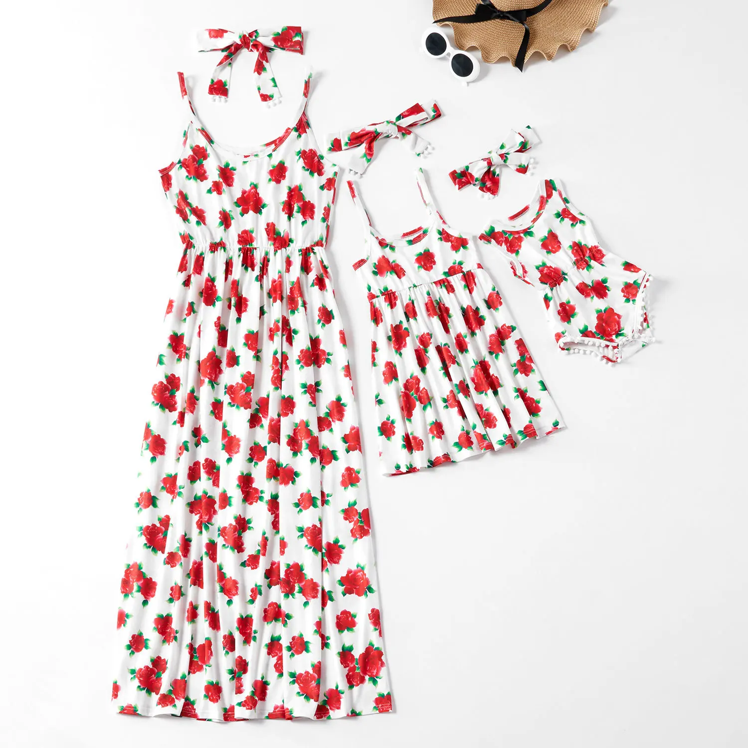 Mother Daughter Dress Family Matching Outfits Off Shoulder Floral Dress Summer Baby Girl Women Boho Loose Dresses Rose Clothes
Mother Daughter Dress Family Matching Outfits Off Shoulder Floral Dress Summer Baby Girl Women Boho Loose Dresses Rose Clothes
