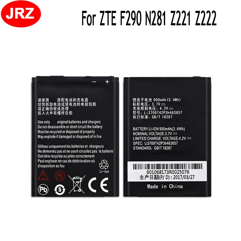 Для ZTE F290 N281 Z221 Z222 Батарея 900 мАч мобильный телефон замена Li3709T42P3h463657 Batteria мА/ч. аккумулятор
Для ZTE F290 N281 Z221 Z222 Батарея 900 мАч мобильный телефон замена Li3709T42P3h463657 Batteria мА/ч. аккумулятор