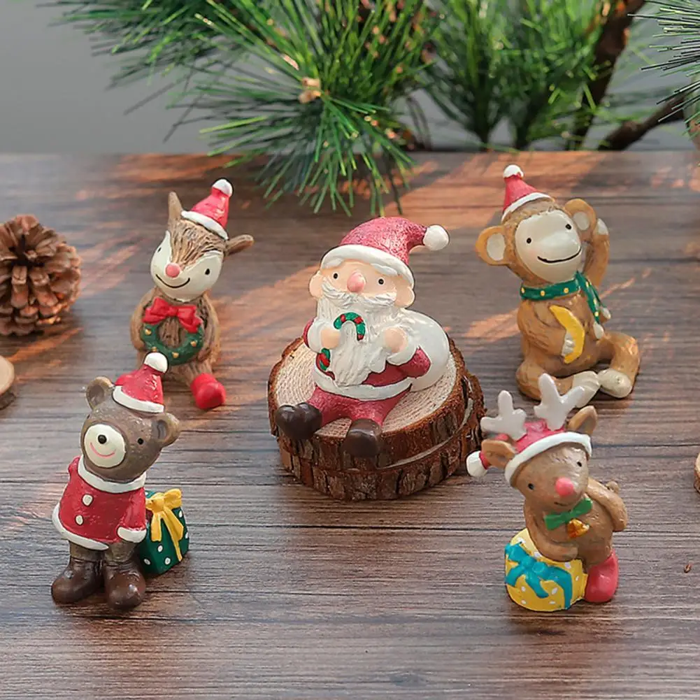 80%HOTChristmas Figurines Santa Elk Image Widely Applied Vintage Style Reindeer Xmas Tree Miniatures Resin Decor for Home
80%HOTChristmas Figurines Santa Elk Image Widely Applied Vintage Style Reindeer Xmas Tree Miniatures Resin Decor for Home
