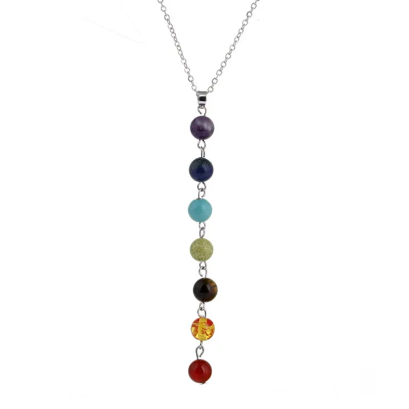 European And American Original Design High Sense Of Atmosphere Simple 8mm Amethyst Personalized Pendant Yoga Stone Necklace
European And American Original Design High Sense Of Atmosphere Simple 8mm Amethyst Personalized Pendant Yoga Stone Necklace