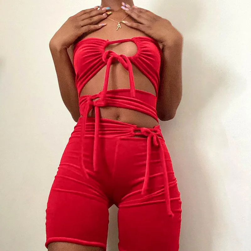 FMZXG Europe America Women New Splicing Solid Color Sleeveless Backless Tether Bandage Slim Shorts Rompers HP175
FMZXG Europe America Women New Splicing Solid Color Sleeveless Backless Tether Bandage Slim Shorts Rompers HP175