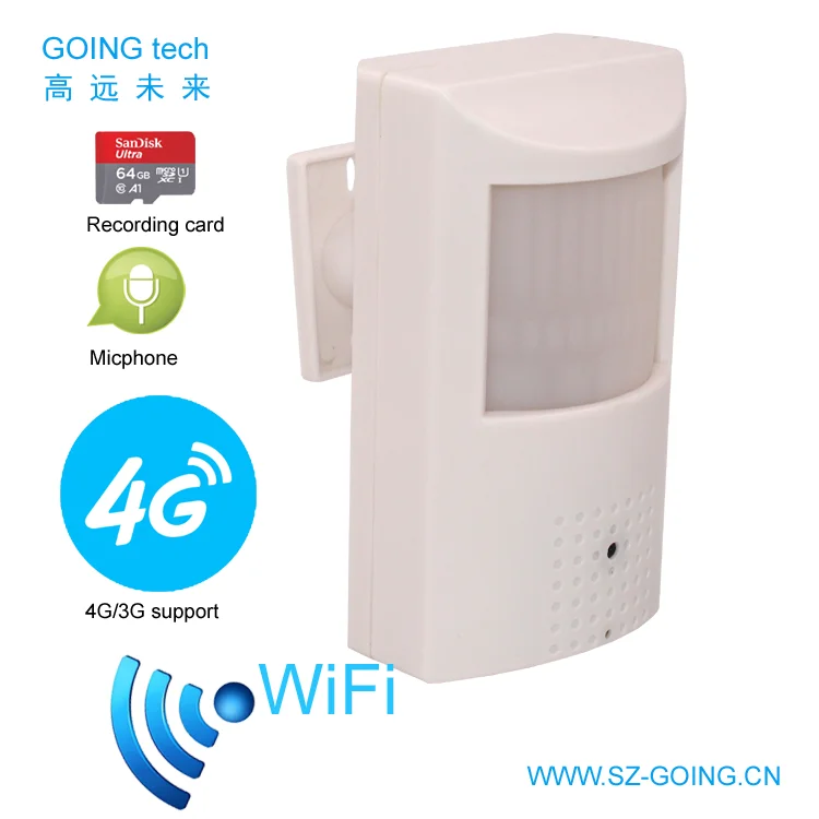 Мини Беспроводная Wi Fi камера 4g 3g скрытая с гнездом для sim карты 1080p безопасности 64G