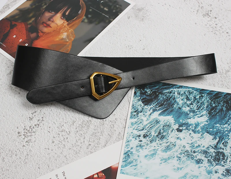 GetSpring Women Cummerbunds Black PU Leather Wide Belt For Dress Ladies Wide Fashion Belt All Match Corset Belts Waist Band 2020
GetSpring Women Cummerbunds Black PU Leather Wide Belt For Dress Ladies Wide Fashion Belt All Match Corset Belts Waist Band 2020