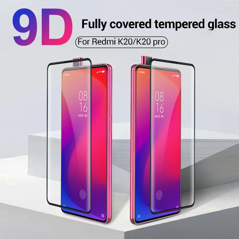 Закаленное стекло для XiaoMi K20 PRO GO RedMi S2 Note 7 Pro 7A 6 6A Global Pocophone F1 изогнутое с полным