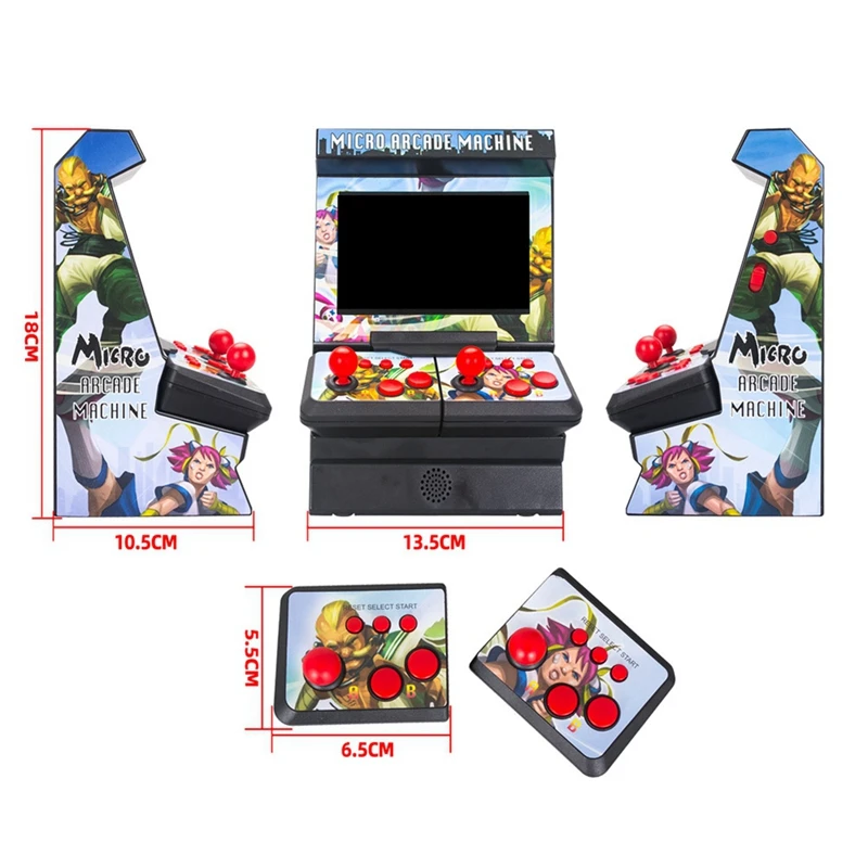 AM05-Retro Mini Arcade Game Console, Portable Handheld Video Game Console, Can Play 300 Classic Games 
AM05-Retro Mini Arcade Game Console, Portable Handheld Video Game Console, Can Play 300 Classic Games