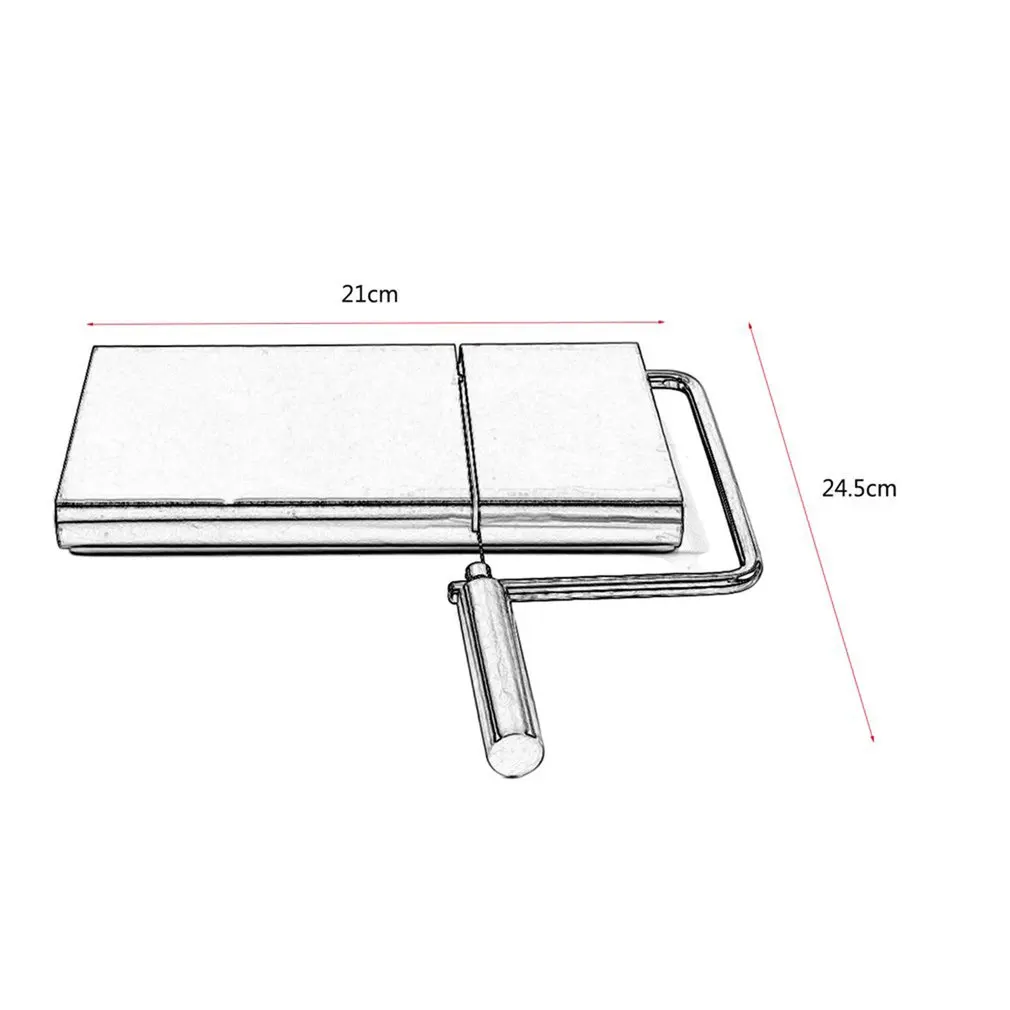 Useful Stainless Steel Eco-friendly Cheese Slicer Butter Cutting Board Butter Cutter Knife Board Multi-purpose Kitchen Tools
Useful Stainless Steel Eco-friendly Cheese Slicer Butter Cutting Board Butter Cutter Knife Board Multi-purpose Kitchen Tools