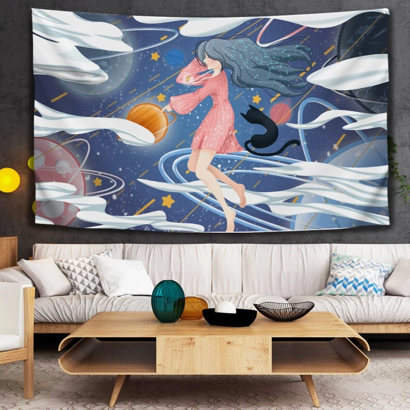 Wall Hanging Tapestry Wall Cloth Bedroom Room Decoration Bohemian Beach Mat Blanket
Wall Hanging Tapestry Wall Cloth Bedroom Room Decoration Bohemian Beach Mat Blanket
