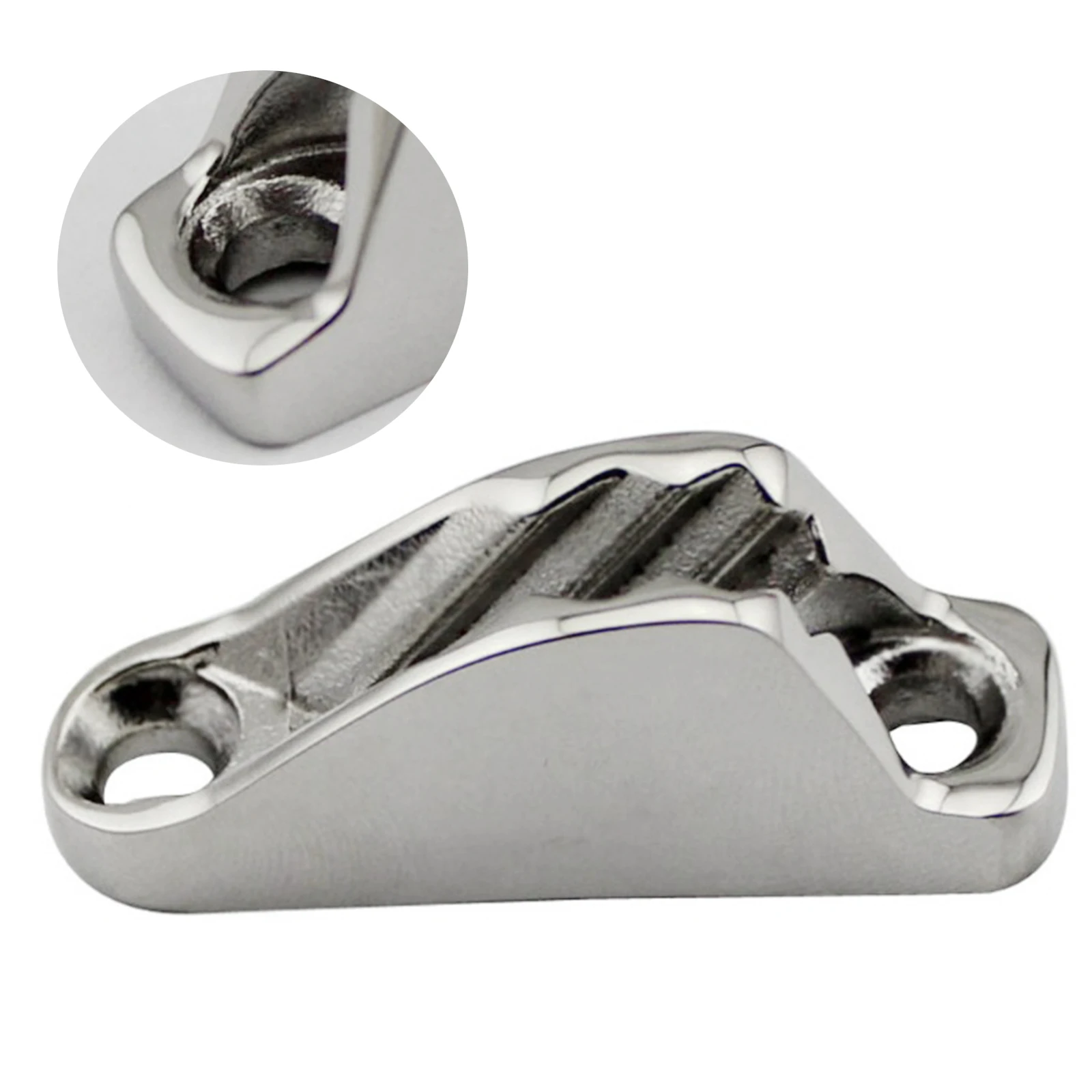Sailing Rigging 316 Stainless Steel /Jam Fairlead Cleat Polished Silver for Line Sizes 3mm/6mm
Sailing Rigging 316 Stainless Steel /Jam Fairlead Cleat Polished Silver for Line Sizes 3mm/6mm