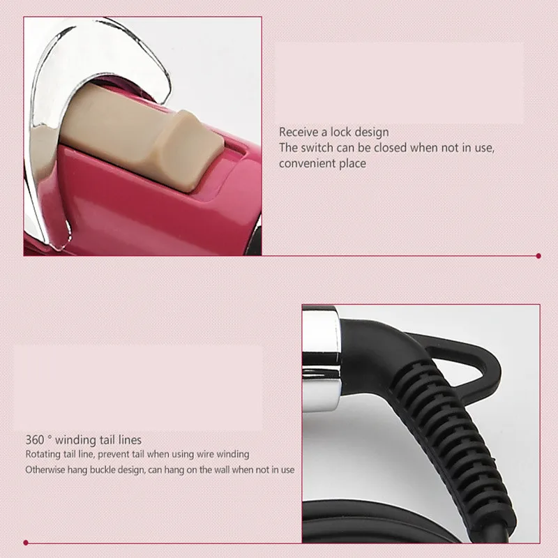 Curly hair artifact Three tube curling iron Liquid crystal display temperature Pear flower head hair curler hair curlers
Curly hair artifact Three tube curling iron Liquid crystal display temperature Pear flower head hair curler hair curlers