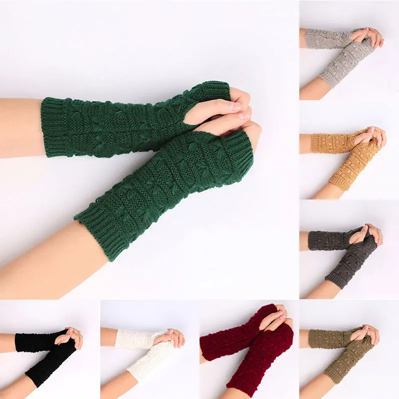 Knitted Korean Version Woolen Gloves Cold Protection Half Finger Arm Cover Sleeve Protection Short Solid Color Warmth Arm Cover
Knitted Korean Version Woolen Gloves Cold Protection Half Finger Arm Cover Sleeve Protection Short Solid Color Warmth Arm Cover