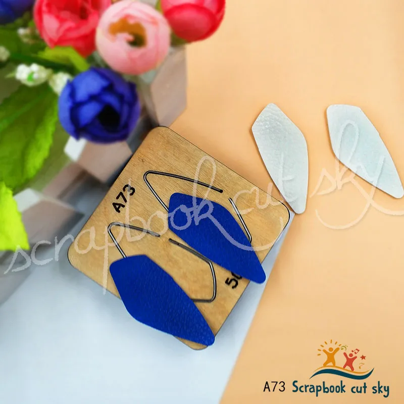 Earrings A73 scrapbook dies Muyu cutting dies 2020 new products suitable for market general machines 
Earrings A73 scrapbook dies Muyu cutting dies 2020 new products suitable for market general machines