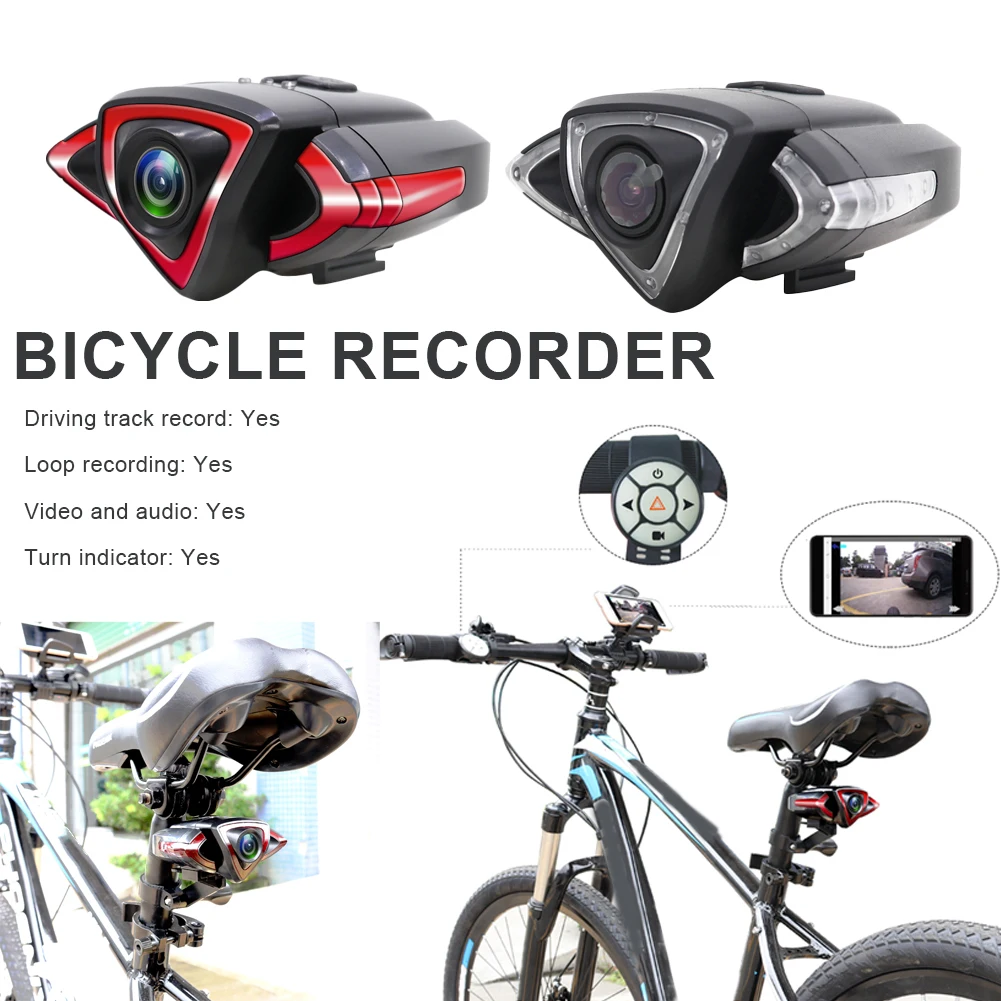 1080p Bicycle Recorder with WiFi Action Cameras GPS Bike Speedometer HD Riding DVR Turn Signal Warning Light Speed Stopwatch
1080p Bicycle Recorder with WiFi Action Cameras GPS Bike Speedometer HD Riding DVR Turn Signal Warning Light Speed Stopwatch